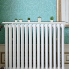 120cm White Radiator Shelves