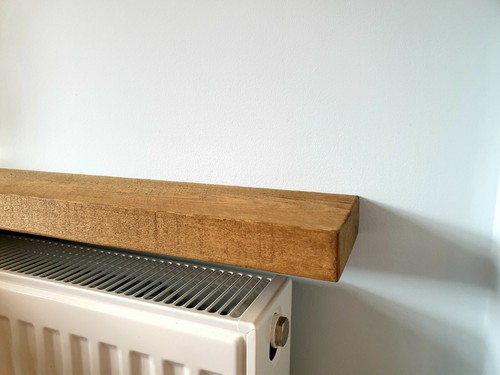12cm wooden shelf rustic - wooden,