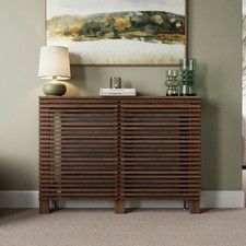 Radiator Cover Walnut Modern