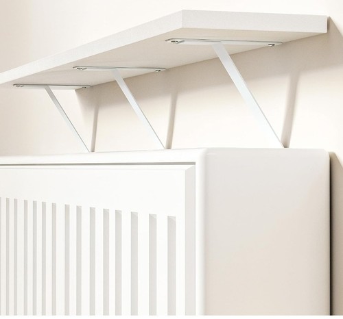 White radiator shelf - radiator,