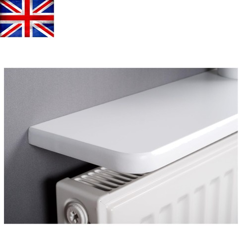 Elegant white rounded radiator - elegant,