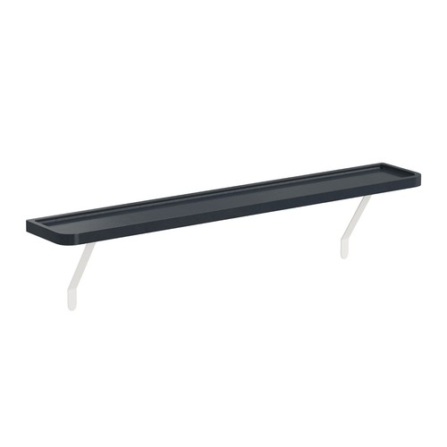 Curved radiator shelf with - curved,
