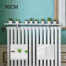 90cm White Radiator Cover