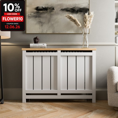 Radiator cover white modern - radiator,